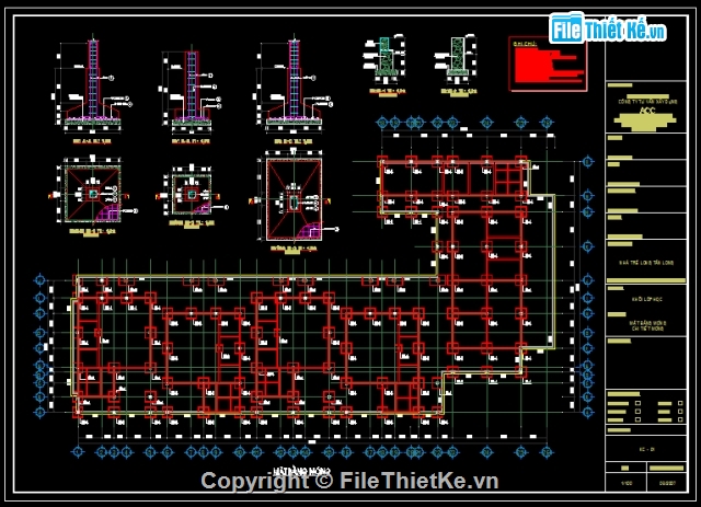 quy hoạch trường học,bản vẽ cad trường học,bản vẽ kiến trúc trường học,hạng mục kiến trúc kết cấu trường học